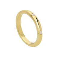 Anello Gioielleria Dossena  Fedi nuziali in Oro Diamante FAD080GG